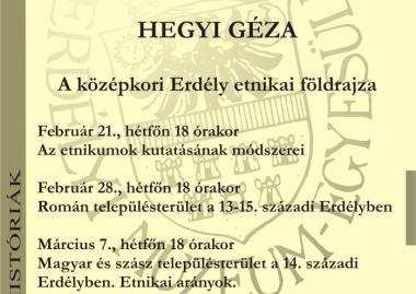 Hegyi Géza: A középkori Erdély etnikai földrajza