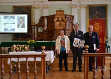 Dr. Gyenge Csaba-emlékdíjat kapott Forgó Zoltán kiemelkedő kutatási tevékenysége elismeréséül