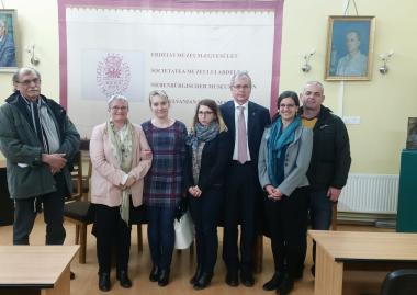 A  Magyar Országos Közjegyzői Kamara képviselőinek látogatása