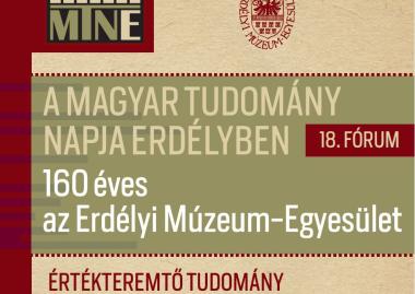A Magyar Tudomány Napja Erdélyben 2019 – 160 éves az EME