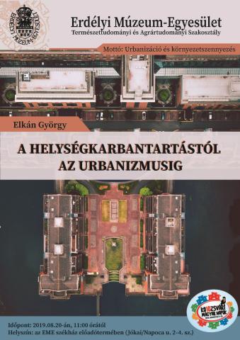 Elkán György: A helységkarbantartástól az urbanizmusig