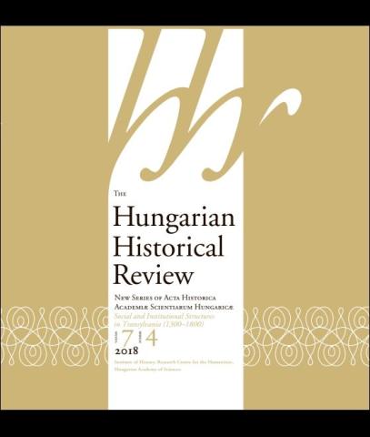 Kutatóink írásai a The Hungarian Historical Review folyóiratban