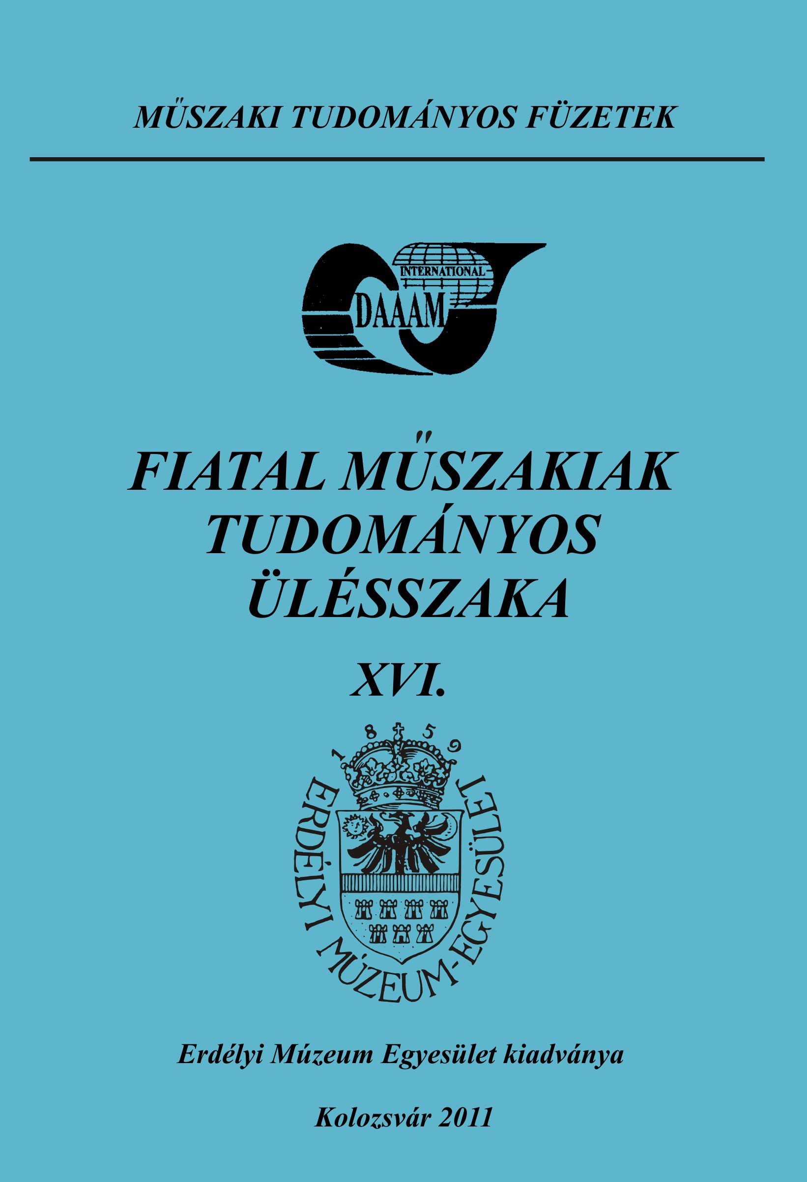 Műszaki Tudományos Füzetek