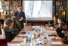 Munkatársaink és a konferencia résztvevői. Fotó: unideb.hu