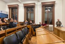 Izsán Csaba bemutatja az EME JZSKI és a Magyar Medievisztikai Kutatócsoport tevékenységét