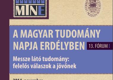 MTNE 2014 Marosvásárhelyi Fiókegyesület tudományos ülésszaka