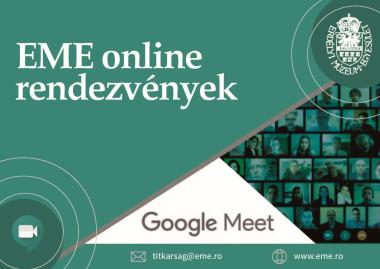 EME - online rendezvények szervezése