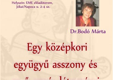 Bodó Márta:  Egy középkori együgyű asszony és az ő zenés látomásai 