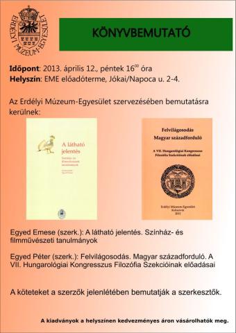 Könyvbemutatók