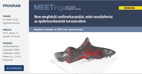 Nem megfelelő szoftverhasználat, mint veszélyforrás az épületszerkezetek tervezésében