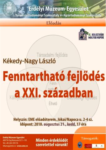 Kékedy-Nagy László: Fenntartható fejlődés a XXI. században