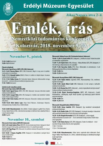 Emlék, írás