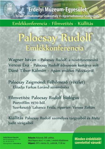Palocsay Rudolf Emlékkonferencia	
