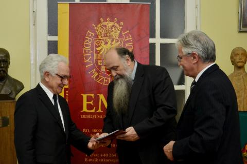 Apáthy István tudományos díjat kapott Kolumbán József