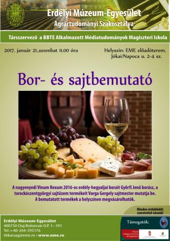 Bor- és sajtbemutató